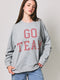 Go Team Stitched Sweatshirt
