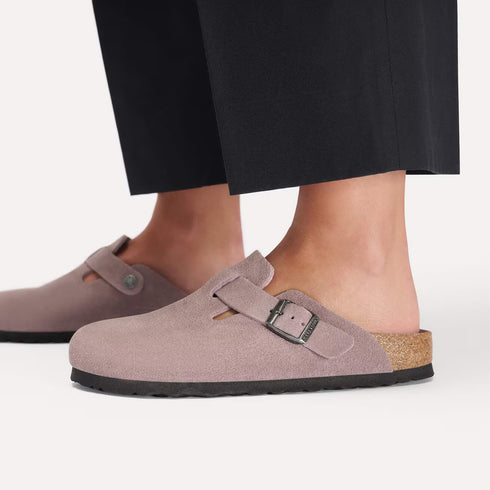 Boston Soft Footbed - Suede Leather
