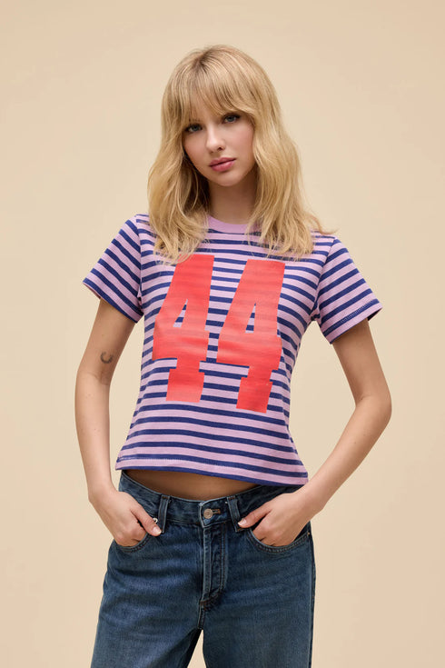 44 Striped Vintage Tee