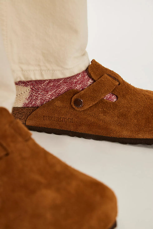 Boston Soft Footbed - Suede Leather
