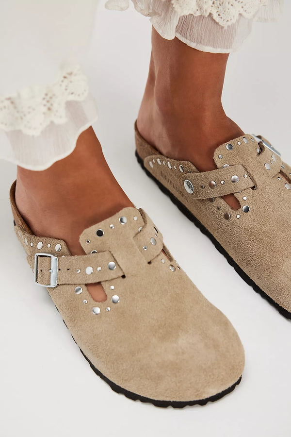 Boston Rivets Clogs