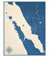 Door County Map Blanket