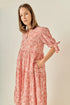 Embroidered Midi Dress