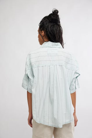 Seaside Cotton Stripe Shirt - We The Free