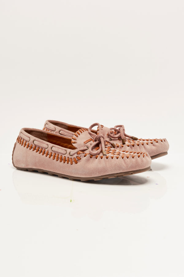 Misty Suede Moccasin