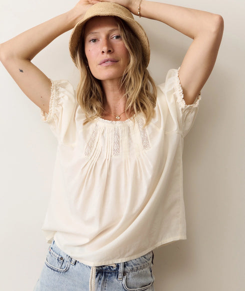 Celina Puff Top