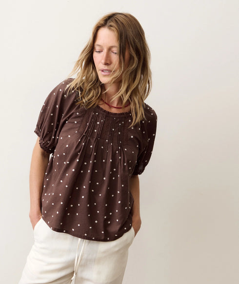 Celina Puff Top