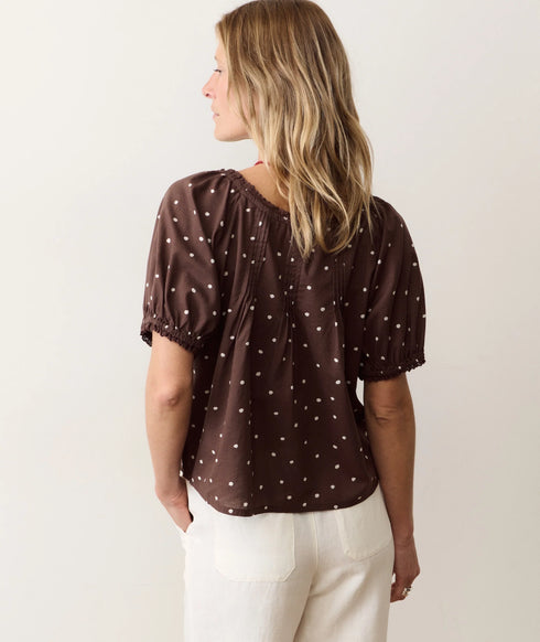 Celina Puff Top