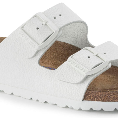 Arizona Soft Footbed Leather - Birkenstock - White