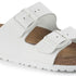 Arizona Soft Footbed Leather - Birkenstock - White