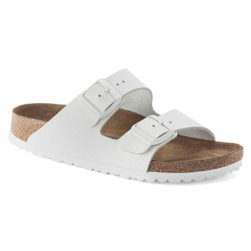 Arizona Soft Footbed Leather - Birkenstock - White