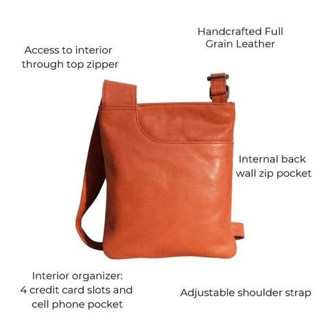 Athena Crossbody - latino - Oat