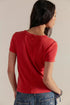 Atlas Crew Tee - We The Free - We The Free by Free People - Fiery Red