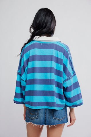 Auggie Tee - Free People - Night Shadow/ Tropical