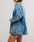 Avery Denim Jacket - Free People - Got The Blues