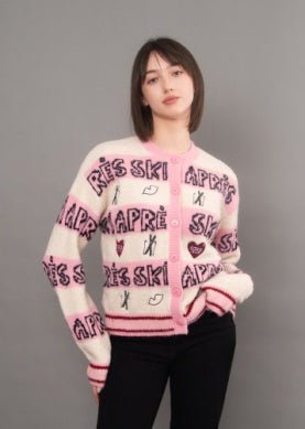 Baani Arpes Ski Cardi - RD Style - Pink
