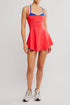 Baseline Tennis Dress - Fp Movement - Free People Movement - Grapefruit Combo