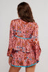 Bed to Brunch Set - Free People - Salmon Rose Combo