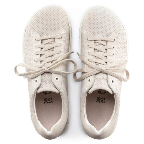 Bend Low Leather - Birkenstock - White Metallic Gold