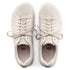 Bend Low Leather - Birkenstock - White Metallic Gold
