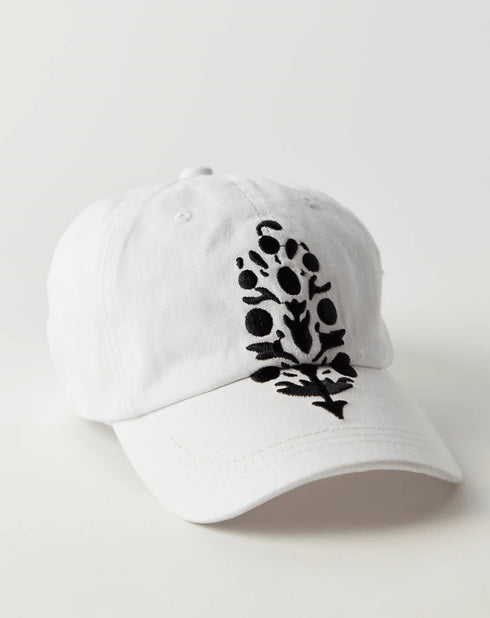 Big Buti Baseball Cap - FP Movement - FP Movement - White/Black