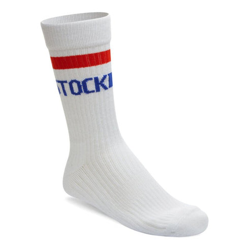 Birkenstock Stripe Cotton Logo Sock - Birkenstock - White