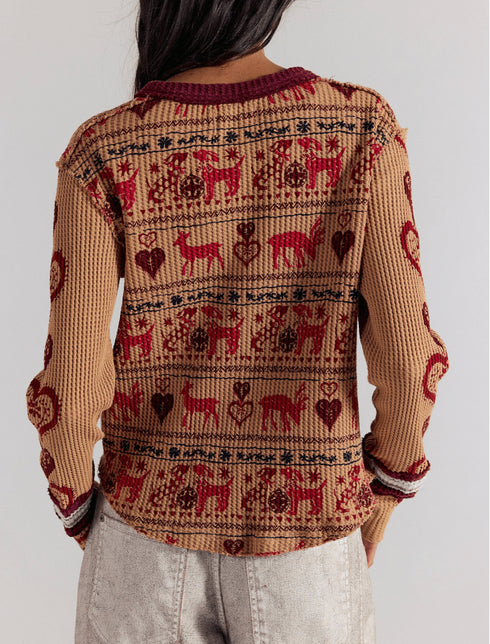 Blissful Layering Tee - We The Free - We The Free by Free People - Stone combo