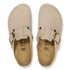 Boston Big Buckle Nubuck Leather - Birkenstock - Sandcastle