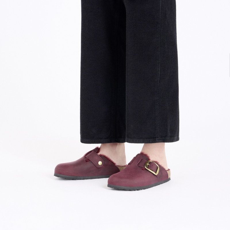 Boston Big Buckle Shearling - Birkenstock – Fred & Co.