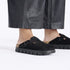 Boston Chunky Suede Leather - Black - Birkenstock - Black