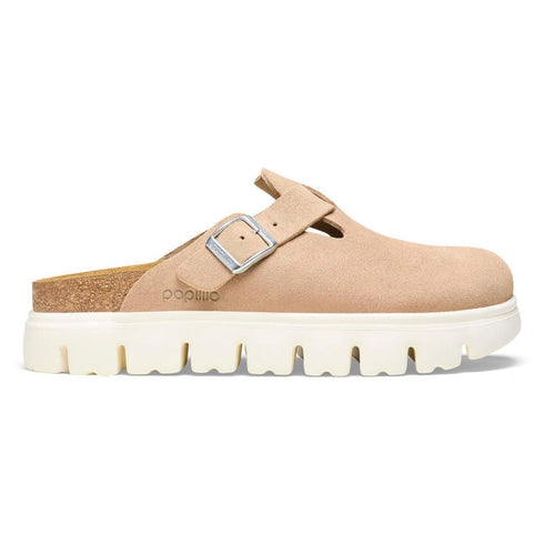 Boston Chunky Suede Leather - Birkenstock - Warm Sand