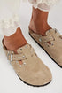 Boston Rivets Clogs - Birkenstock - Taupe