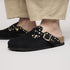 Boston Rivets Suede Leather - Birkenstock - Black