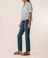 Brianna Boxy Button Up - KUT - White