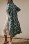 Brick Lane Jacquard Maxi Shirt - We The Free - We The Free by Free People - Blue Combo