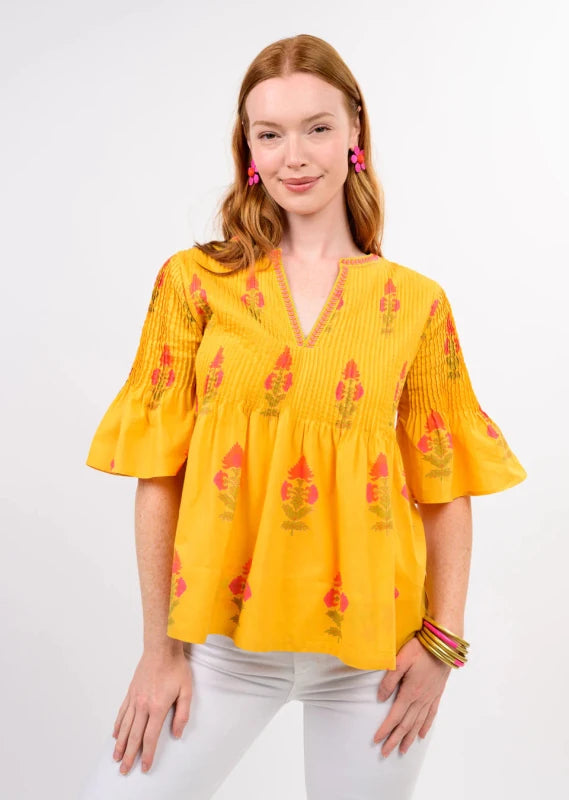 Burst of Sunshine Top - Ivy Jane - Yellow