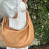 Cabo Handcrafted Leather Oversized Sling - Latico - Camel