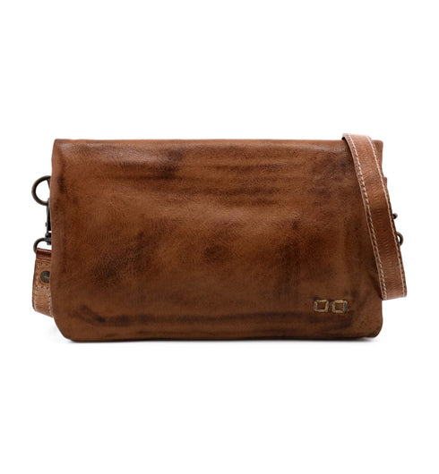 Cadence Fold Over Small Crossbody - Bed Stu - Tan Rustic