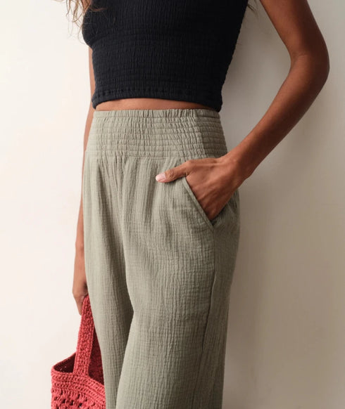 Cali Double Cloth Pant - Marine Layer - Sage
