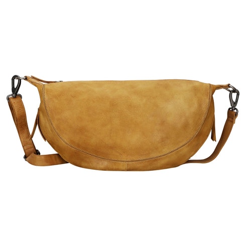 Callie Leather Sling Bag - Latico - Camel