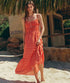 Carmen Smocked Dress - Marine Layer - Sardina Print