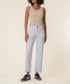 Charlotte High Rise Straight Leg - KUT - White
