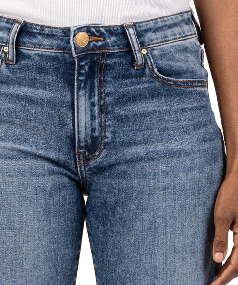 Charlotte High Rise Wide Leg - KUT - Commendatory W/Medium Base Wash