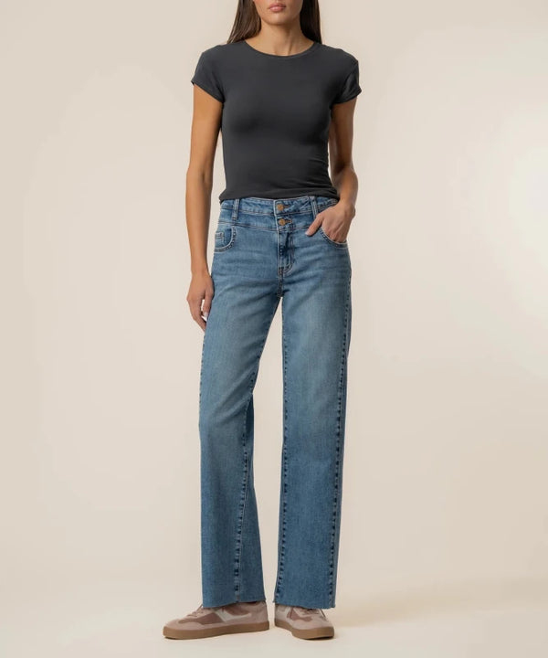 Charlotte High Rise Wide Leg - KUT - Synergy