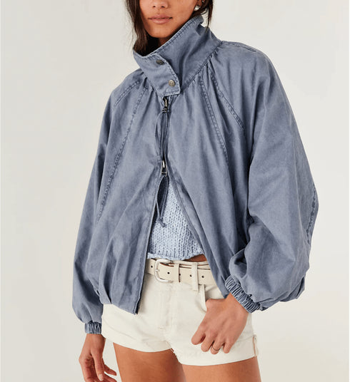 Chelsea Jacket - Free People - Flint Stone