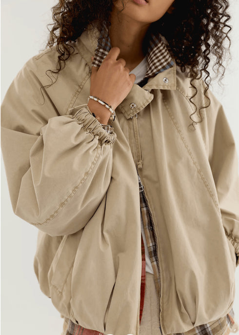 Chelsea Jacket - Free People - Flint Stone