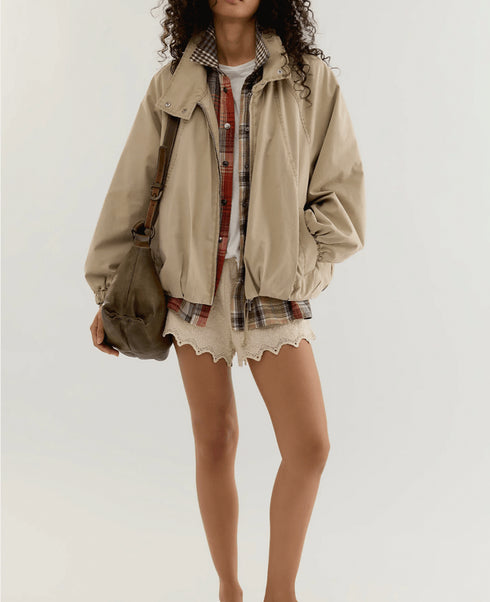 Chelsea Jacket - Free People - Flint Stone