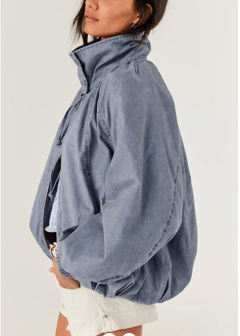 Chelsea Jacket - Free People - Flint Stone