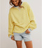 Classic Striped Crew - We The Free - Free People - Dandelion Combo