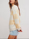 Classic Striped Oversized Crewneck - We The Free